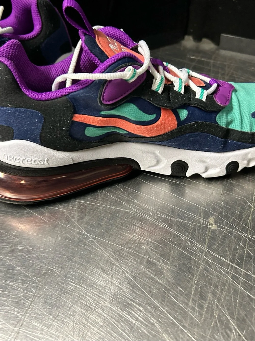 Nike Air Max 270 React Size 6Y